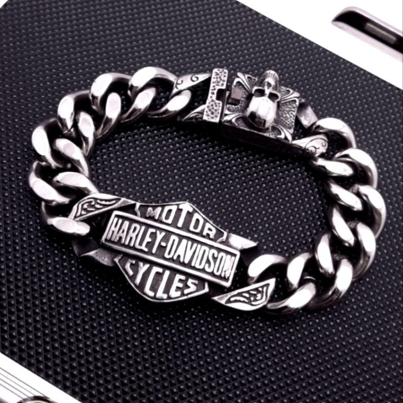 Harley-Davidson Other - Harley-Davidson Stainless Steel Bracelet NWT